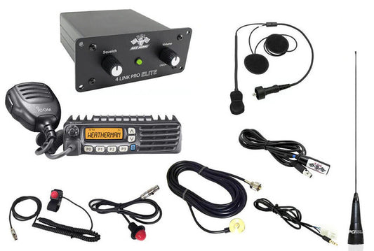 PCI RACE RADIOS ELITE CALIFORNIA ULTIMATE PACKAGE  INTERCOM AND HELMET WIRING KIT