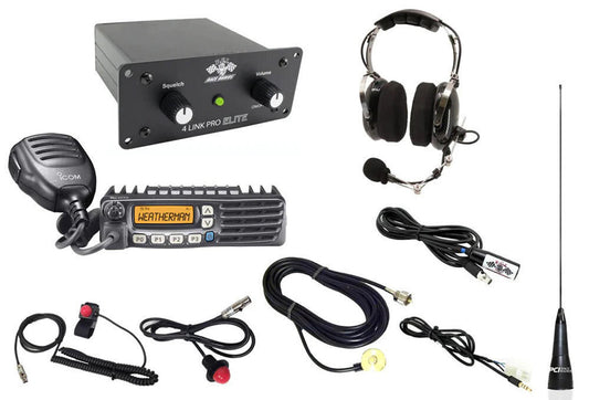 PCI RACE RADIOS ELITE ULTIMATE PACKAGE  INTERCOM, RADIO AND HEADSET KIT