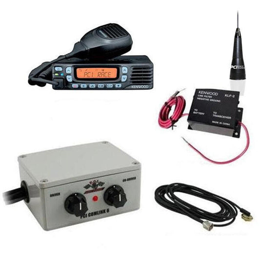 PCI RACE RADIOS KENWOOD TK-7360 COMLINK 6 INTERCOM RACE PACKAGE