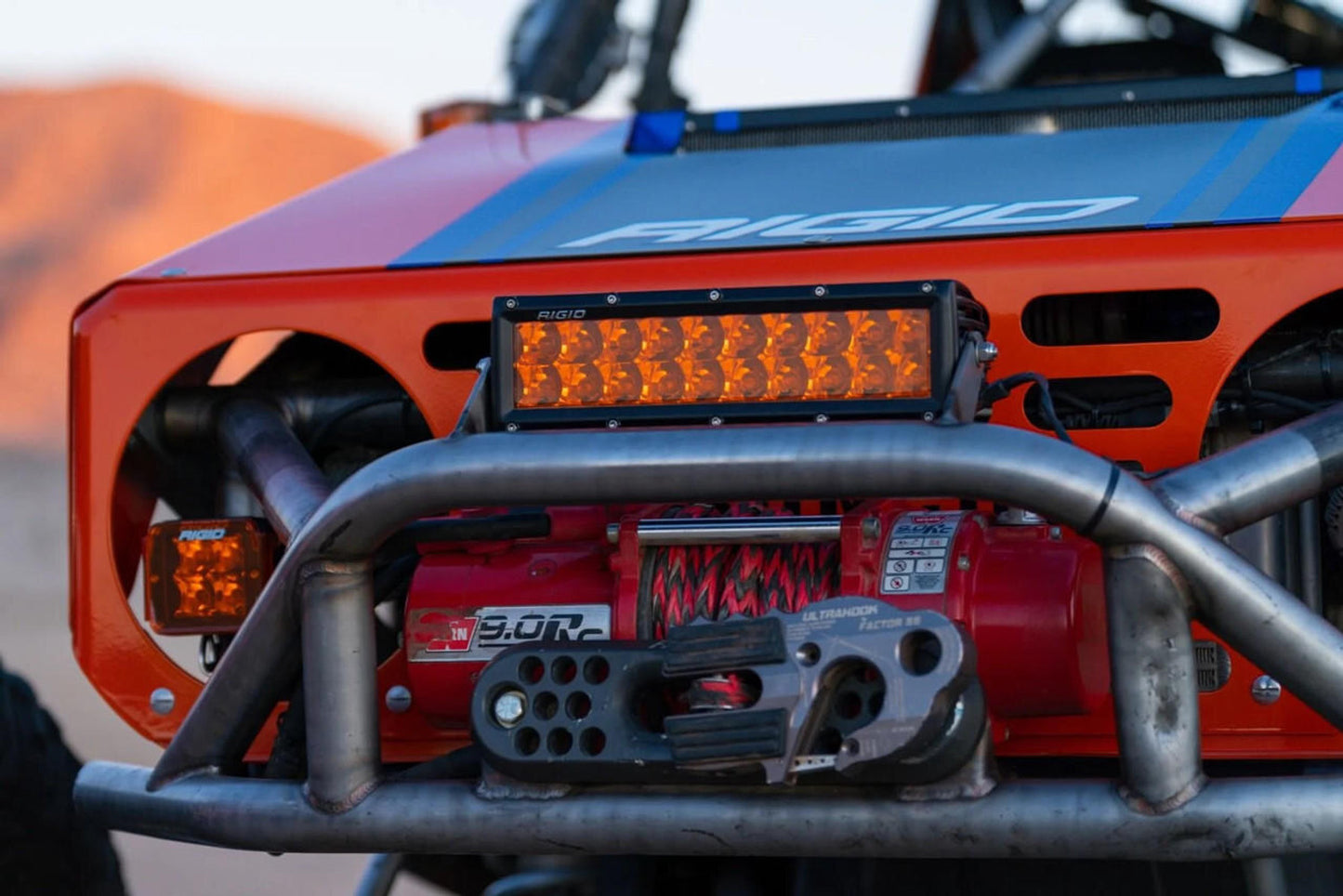 RIGID INDUSTRIES E-SERIES 10 SPOT W AMBER PRO LENS