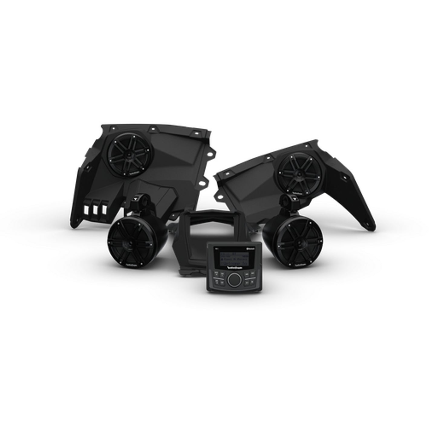 ROCKFORD FOSGATE CAN-AM MAVERICK X3 FRONT & REAR ELEMENT READY™ AUDIO KIT (PMX-1) (STAGE 2) 1 REVIEW