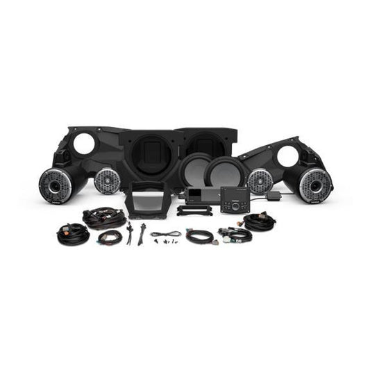 ROCKFORD FOSGATE CAN-AM MAVERICK X3 FRONT COLOR OPTIX™ AUDIO KIT (PMX-3) (STAGE 6)