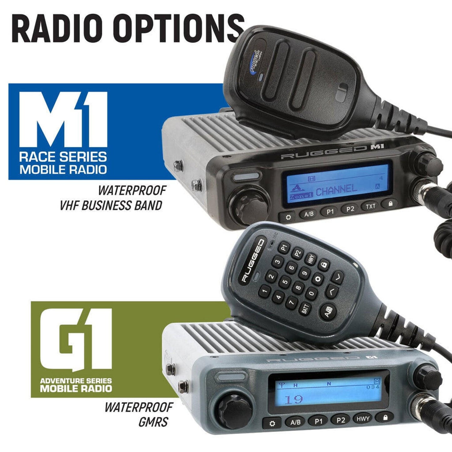 RUGGED RADIOS CAN-AM MAVERICK X3 COMPLETE COMMUNICATION KIT W/ INTERCOM AND 2-WAY RADIO