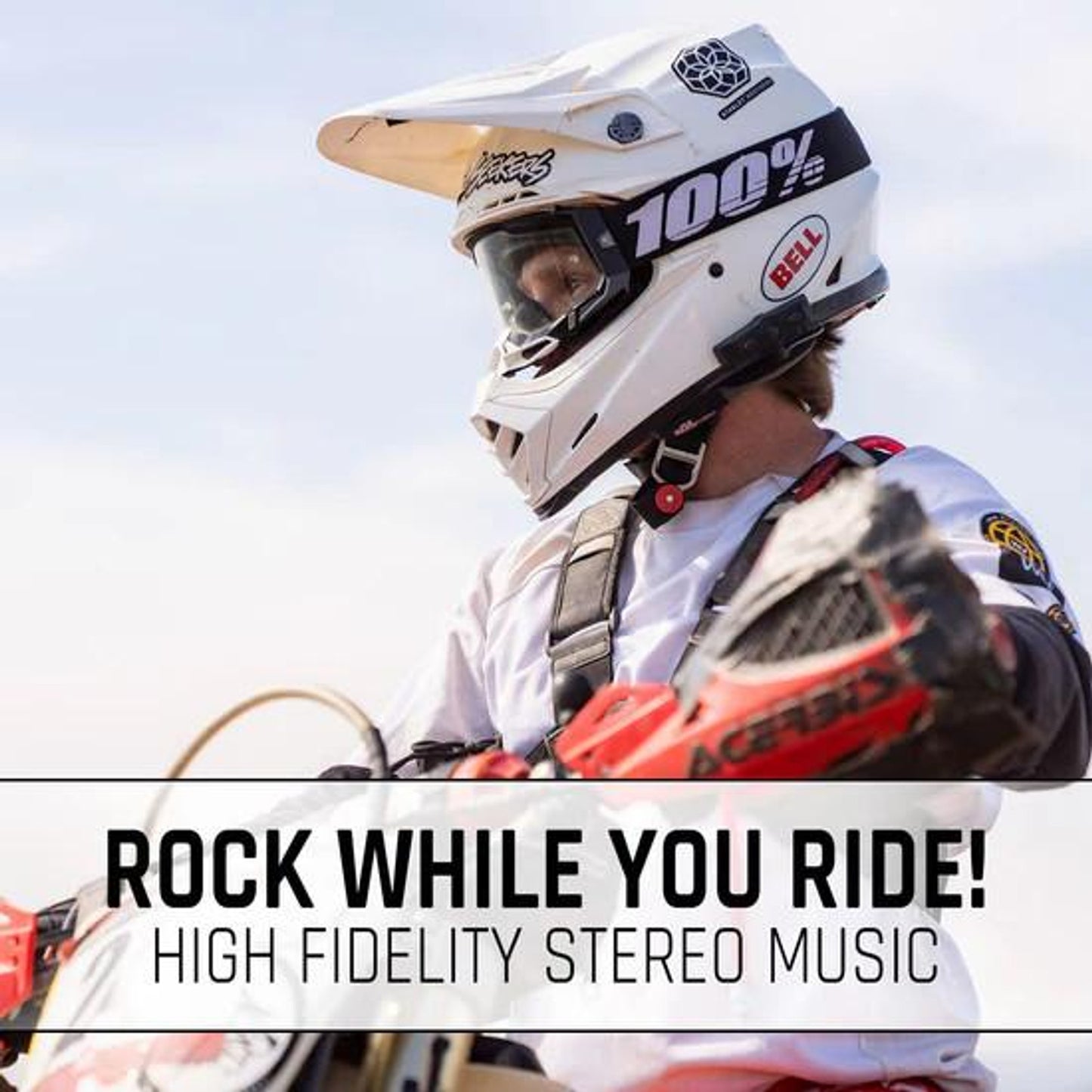 RUGGED RADIOS CONNECT BT2 HELMET BLUETOOTH HEADSET