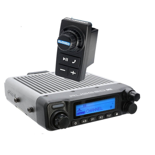RUGGED RADIOS STX STEREO REMOTE HEAD COMPLETE MASTER COMMUNICATION KIT WITH INTERCOM AND 2-WAY RADIO
