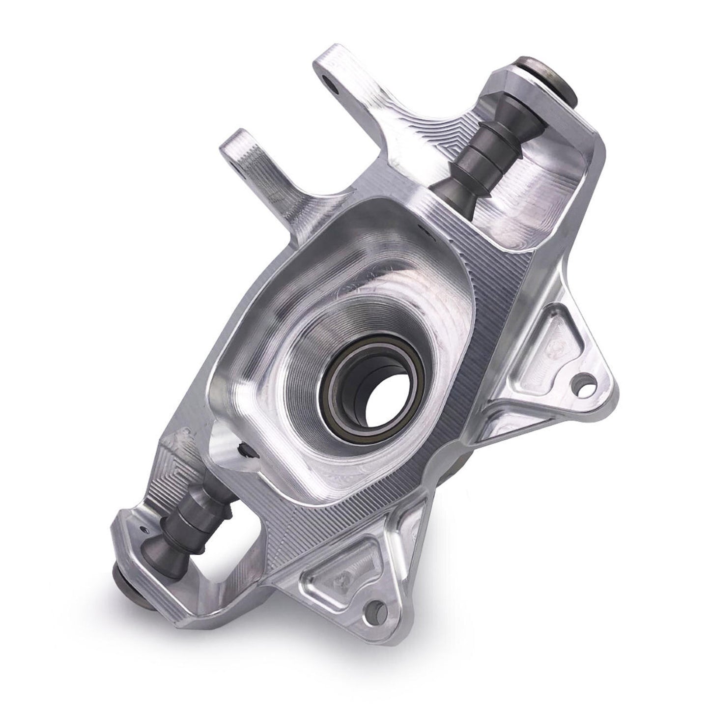 ZOLLINGER RACING PRODUCTS ZRP CAN-AM MAVERICK X3 7075 DOUBLE SHEAR KNUCKLE (FRONT) (PAIR) (CAPPED) (W/ WHEEL BEARINGS)