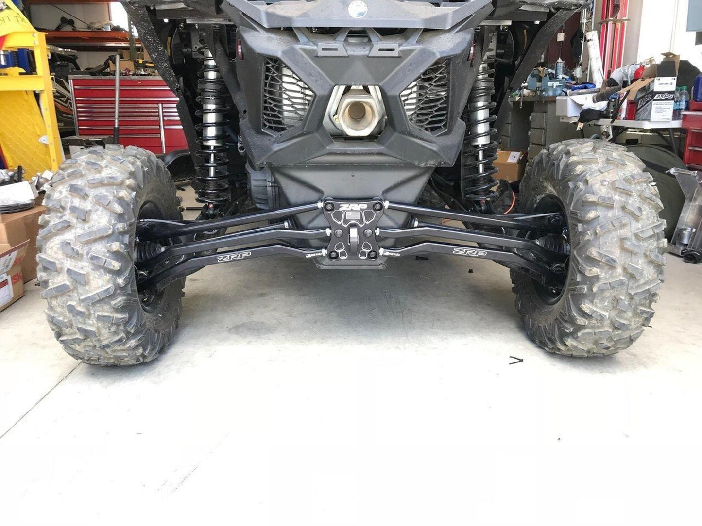 ZOLLINGER RACING PRODUCTS ZRP CAN-AM MAVERICK X3 HIGH CLEARANCE BILLET RADIUS RODS